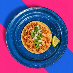 Taco de tinga